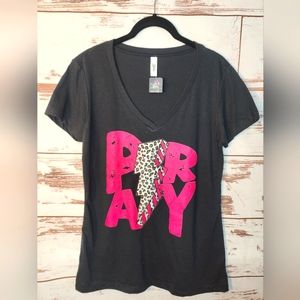 Leopard PRAY Vneck